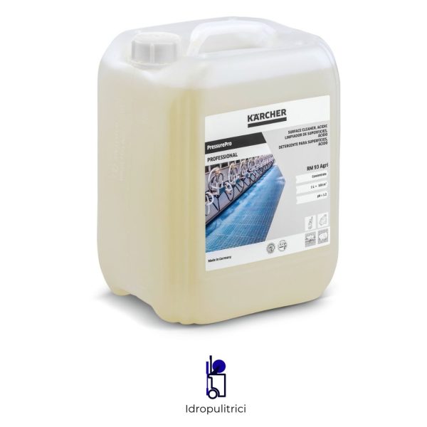 RM 93 Agri - Pulitore superfici; Acido